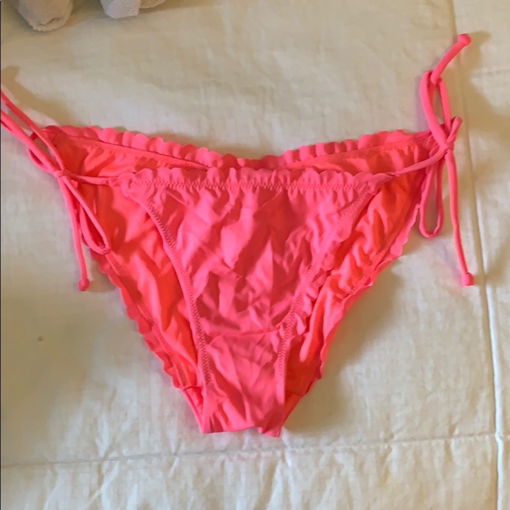 Victoria secret did tie scalloped bikini bottoms